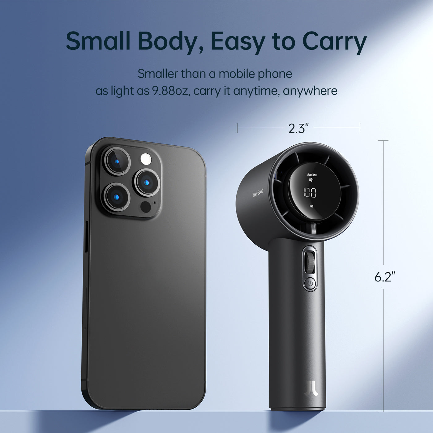 JisuLife Handheld Fan Pro1S (New Version)