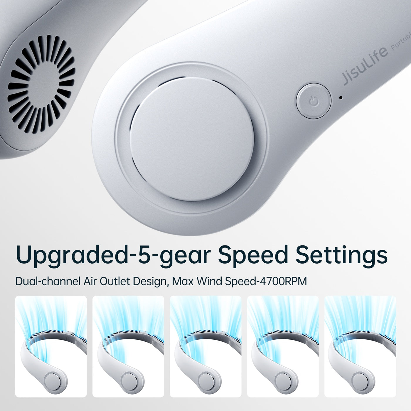 JisuLife Neck Fan Life3